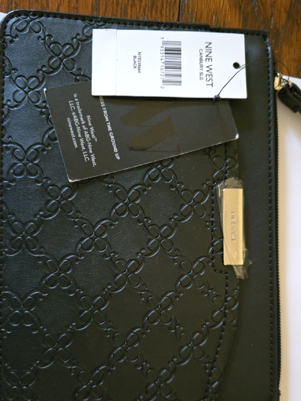 Nine West Black Wristlet